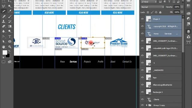 Basic PhotoShop website slicing || Urdu Hindi Tutorial #slicing #Photoshop смотреть онлайн