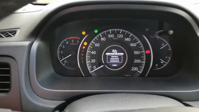 Honda CR-V 2013 automat - kasowanie (reset) czujnika ciśnienia w oponach смотреть онлайн