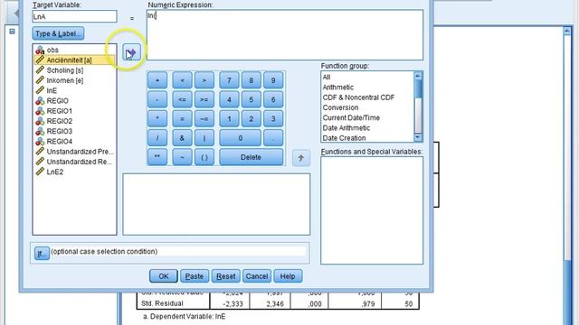 Spss v23 Heteroskedasticiteit Park test смотреть онлайн