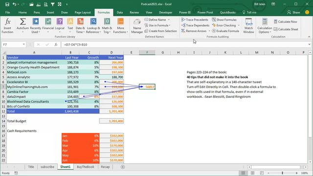 Excel - Highlight All Formula Cells in Excel - Episode 2021 смотреть онлайн