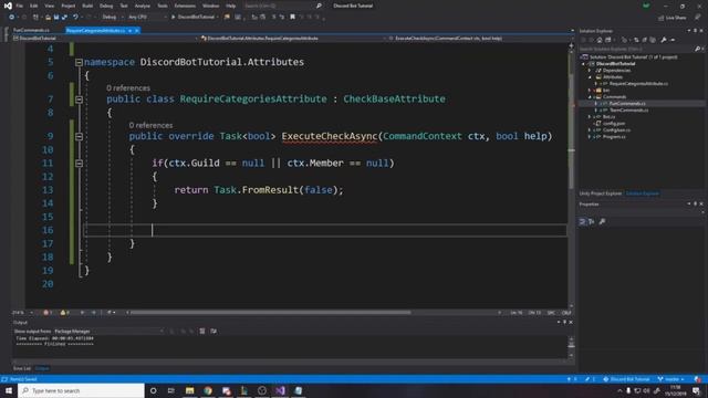 How To Make A C# Discord Bot - Attributes - Part 6 смотреть онлайн
