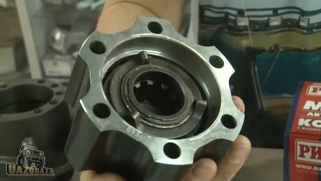 UAZOBAZA Автоматические хабы РИФ 4х4 смотреть онлайн