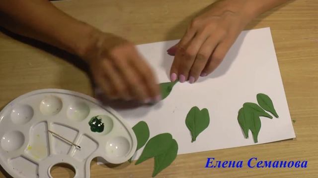 ч  2 Петуния из фоамирана как настоящая. Мастер-класс Елена Семанова.