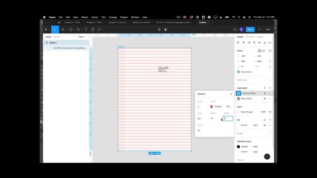 2A.03 — Setting Up a Grid in Figma смотреть онлайн