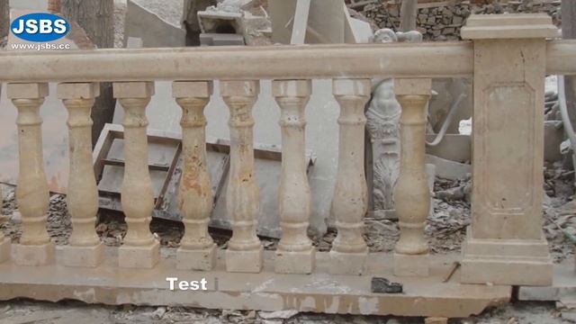 Travertine Antique Style Stone Carved Balustrade Handrail Railing Baluster Classical Design смотреть онлайн