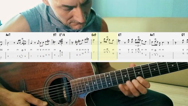 Stochelo Rosenberg - For Sephora. How To Play On Guitar(notes+TAB). Как Играть На Гитаре(ноты+ТАБы) смотреть онлайн