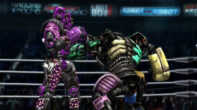 REAL STEEL THE VIDEO GAME - TWIN CITIES vs METRO (THE AUDIENCE CHEERS) смотреть онлайн
