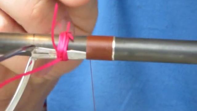 Примотка спиннингового кольца с тримами и инлеями смотреть онлайн