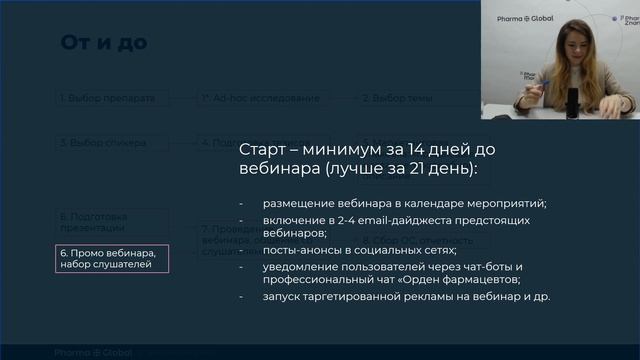 Как организовать эффективный вебинар 600+ для фармацевтов и врачей смотреть онлайн