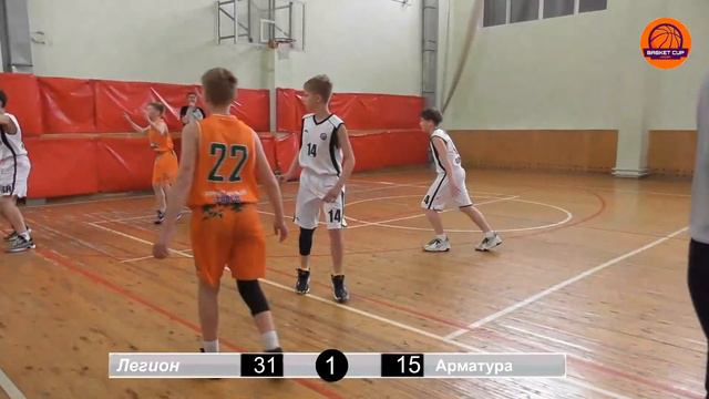 «BASKET CUP» Турнир по баскетболу среди юношей 2009-2010 года рождения.(Малый зал)
