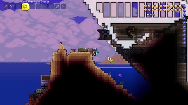 Terraria 1.3 // СУПЕР ВПИТЫВАЮЩАЯ ГУБКА смотреть онлайн