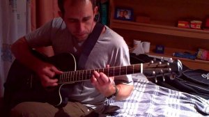 Разбор аккордов на гитаре / Чёрный ворон (проба), Ж. Бичевская_01 Open-G