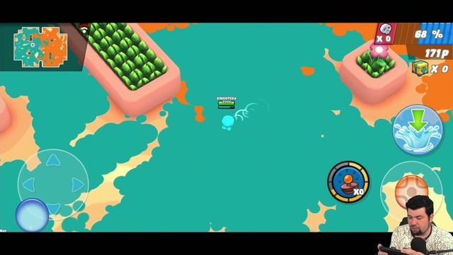?Смесь Splatoon и Brawl Stars. Обзор SplatGo на Андроид смотреть онлайн