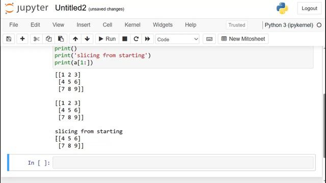 NumPy Array Indexing And Slicing In 2D | NumPy For Data Science And Machine Learning смотреть онлайн