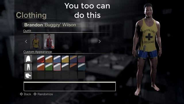 FRIDAY THE 13TH THE GAME HOW TO DO CLOTHES GLITCH смотреть онлайн