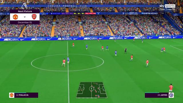 FIFA 22 PC MOD | Manchester United vs Chelsea | AI Motion - eSIM - FIFER смотреть онлайн