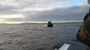 Тест лодок Solar 350 , Solar 380.