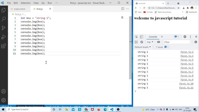 javascript tutorial | let var const | variables | datatype | #javascripttutorial #javascript смотреть онлайн