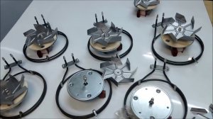 Мотор блока конвекции с тэном для коптильной камеры