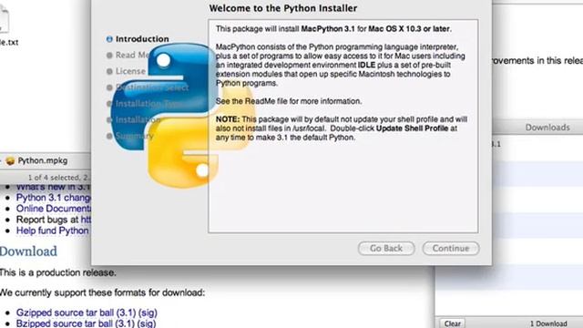 Installing Python 3.1 under MacOSX смотреть онлайн