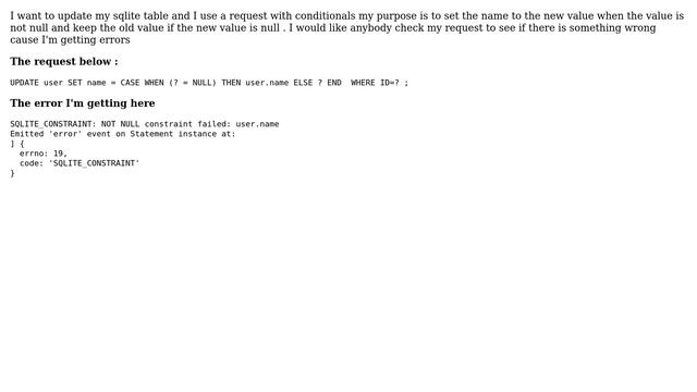 Databases: Update SQLITE table смотреть онлайн