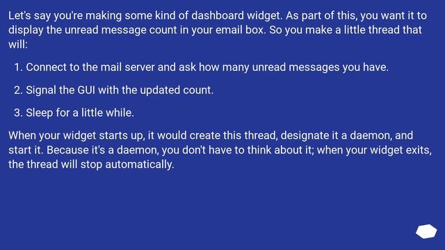 Daemon Threads Explanation смотреть онлайн