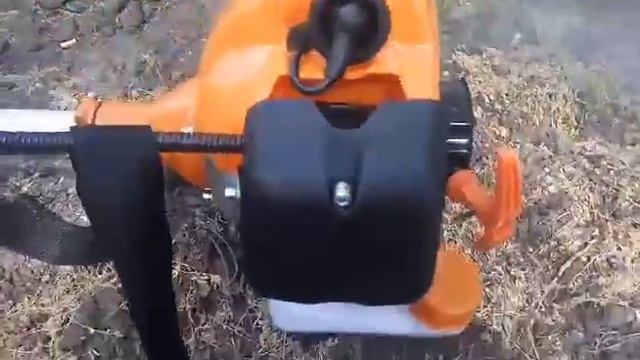 Обзор мотокосы Stihl FS 350 -- Бензокоса видео, мотокоса ФС 350 смотреть онлайн