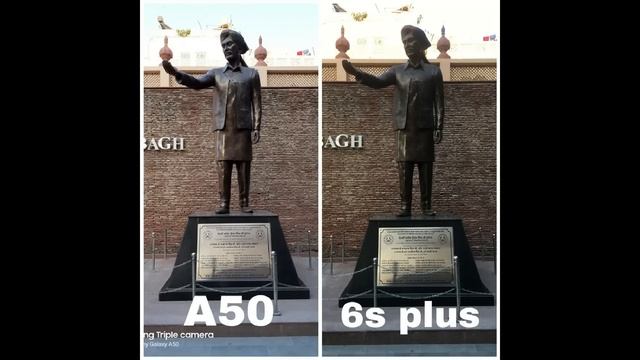 Samsung Galaxy A50 vs IPhone 6s plus Camera Comparison смотреть онлайн