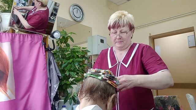 Крутим химическую завивку.