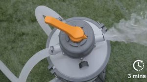 Песочный фильтр-насос Bestway 58515 | Cборка и подключение