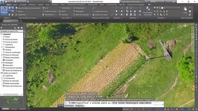 Imagem GeoTiff no Autocad Civil 3D смотреть онлайн