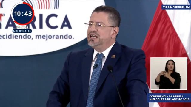 Rodrigo Chaves: "El Poder Judicial decidirá si interviene o no a 'La Nación' o si liquida activos" смотреть онлайн