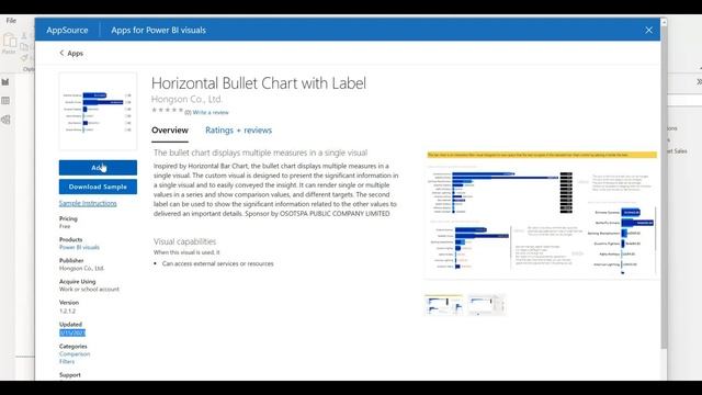 Horizontal Bullet Chart with Label | #sbPowerDev смотреть онлайн