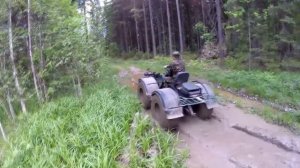 ЕЩЁ ОДИН ВЕЗДЕХОД НА БАЗЕ МИНИ-ТРАКТОРА БЕЛАРУС-132Н