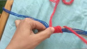 Родорад. Как оплести пяльце триединой нитью