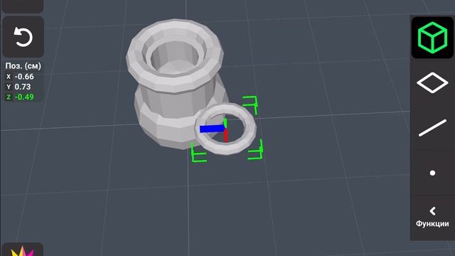 Учимся 3D моделированию в приложении 3D Modeling￼ app смотреть онлайн