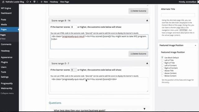 Online Course Scoring Test Plugin For WordPress смотреть онлайн