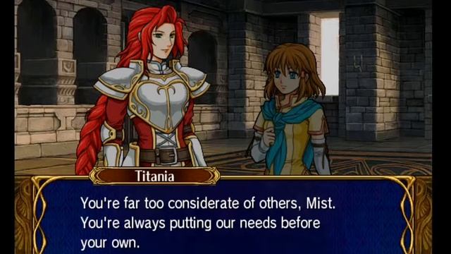 Titania talk Mist support B Fire Emblem 9 Game Cube смотреть онлайн