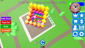 СТРОЮ РАДУЖНУЮ БАШНЮ В РОБЛОКС ЧТОБЫ ВЫЖИТЬ ОТ МОНСТРОВ ! НОВАЯ КРУГЛАЯ БАШНЯ В ROBLOX