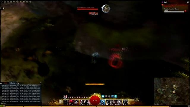 Guild Wars 2: Twilight Arbor Forward Path Thief Solo смотреть онлайн
