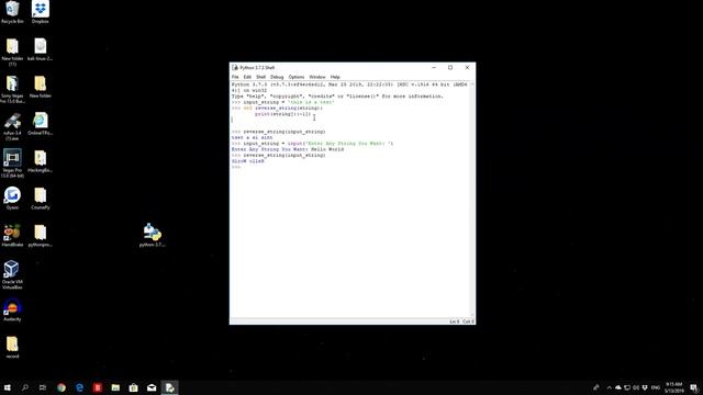 Python 3 Functions - Reverse A String Function смотреть онлайн