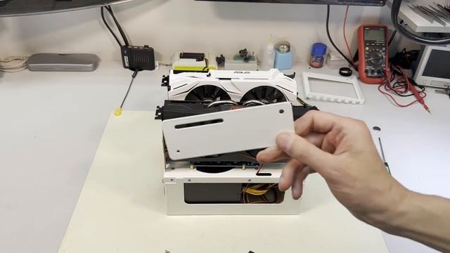 Открытый корпус для компьютера (тестового стенда) SiD Case ATX1. смотреть онлайн