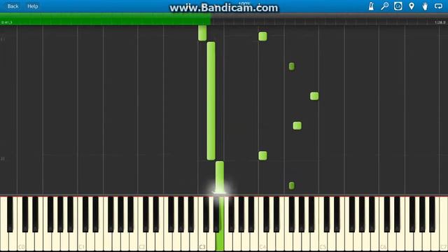 Pokemon Red Blue Yellow Green Lavender Town Piano Tutorial Synthesia смотреть онлайн