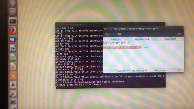 How to Install Basic KolourPaint tool on Ubuntu 16.04 смотреть онлайн