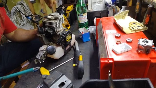 Бензокоса Champion T528S-2 с сервисного центра/// смотреть онлайн