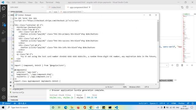 angular with stripe payment gateway integration смотреть онлайн
