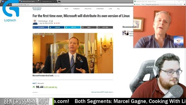 Marcel Gagne, Cooking With Linux, Talking Distro's, News, and More! смотреть онлайн
