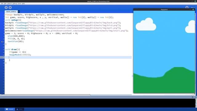 Programming Flappy Bird in Java Processing Tutorial смотреть онлайн