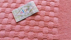Детский плед спицами | Узором «Соты» | EmeMOVE-o.knitting Оксана Емельянова