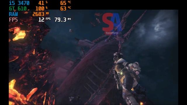Monster Hunter World GT 610 / GT 710 / GT 720 + i5 3470 Low End GPU смотреть онлайн